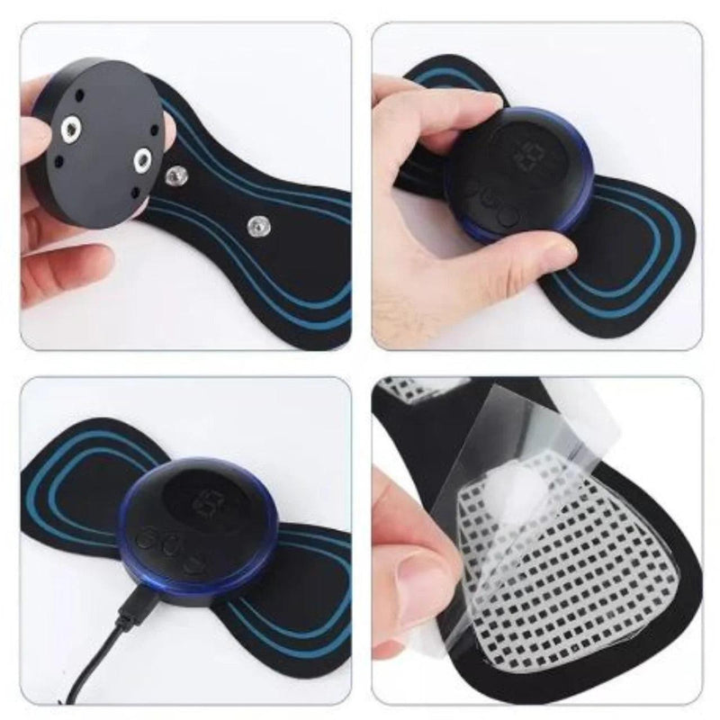 RelaxPro – Mini Massageador Portátil Elétrico para Corpo e Pescoço