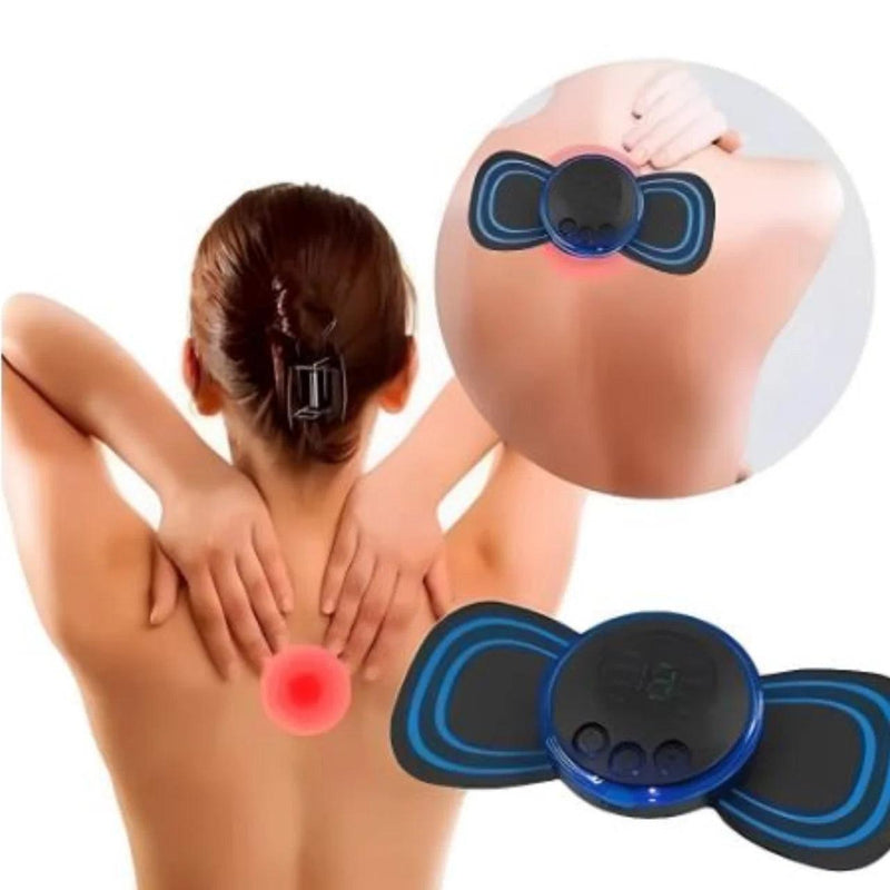 RelaxPro – Mini Massageador Portátil Elétrico para Corpo e Pescoço