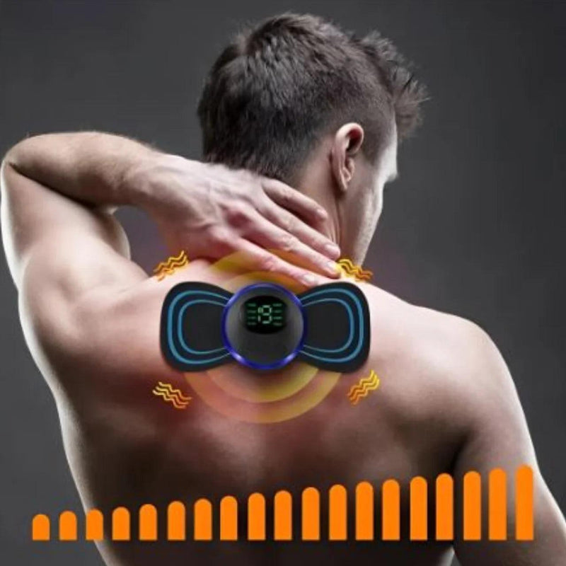 RelaxPro – Mini Massageador Portátil Elétrico para Corpo e Pescoço